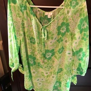 Charter Club peasant shirt